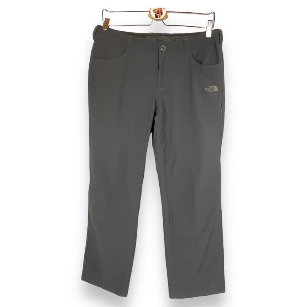 The North Face Pants Womens Grey Lightweight Wind Resistant Hiking Size 8